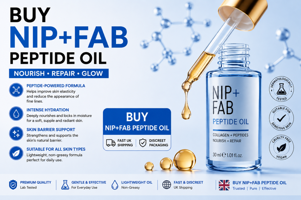 nip and fab peptide oil